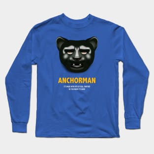 Anchorman The Legend of Ron Burgundy - Alternative Movie Poster Long Sleeve T-Shirt